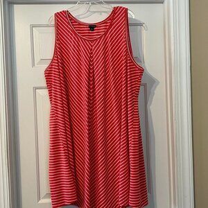 New Directions Sleeveless 1X Dress